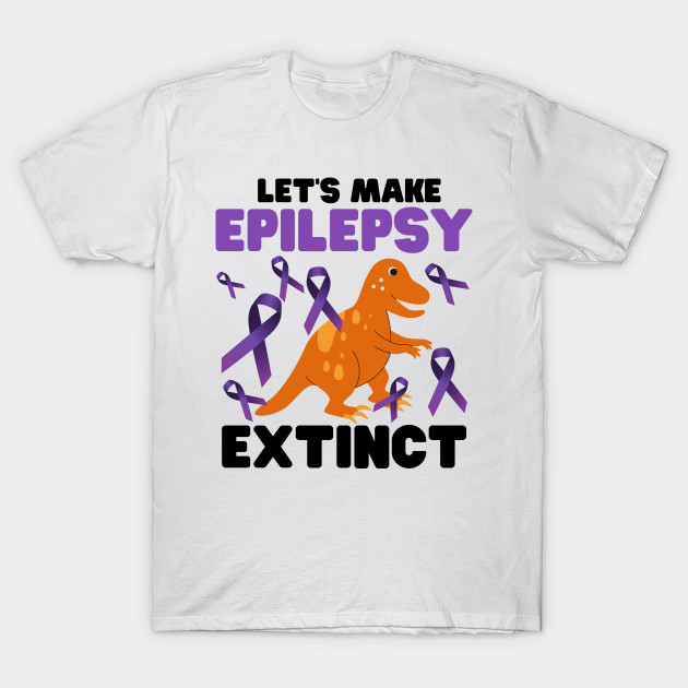 Epilepsy Extinct T-Rex Epilepsy Awareness Month by oneduystore